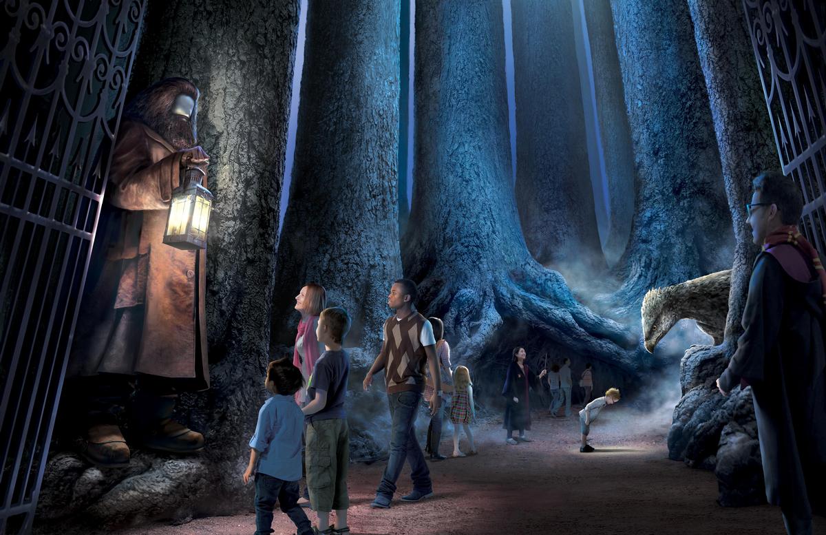 Among the new objects on show, one of the original costumes of Hagrid will be shown, as will a full-sized model of Buckbeak the Hippogriff / Warner Bros Studio Tour Among the new objects on show, one of the original costumes of Hagrid will be shown, as will a full-sized model of Buckbeak the Hippogriff / Warner Bros Studio Tour