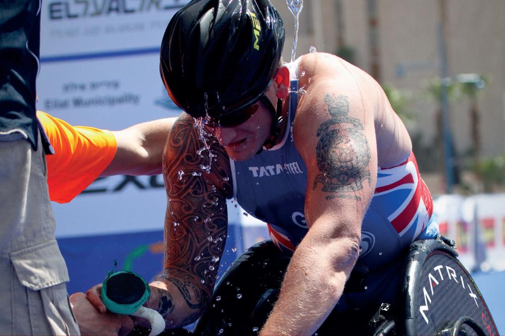 'I might not always be the best athlete on
paper, but I will work the hardest and I
will never give in.' - Joe Townsend