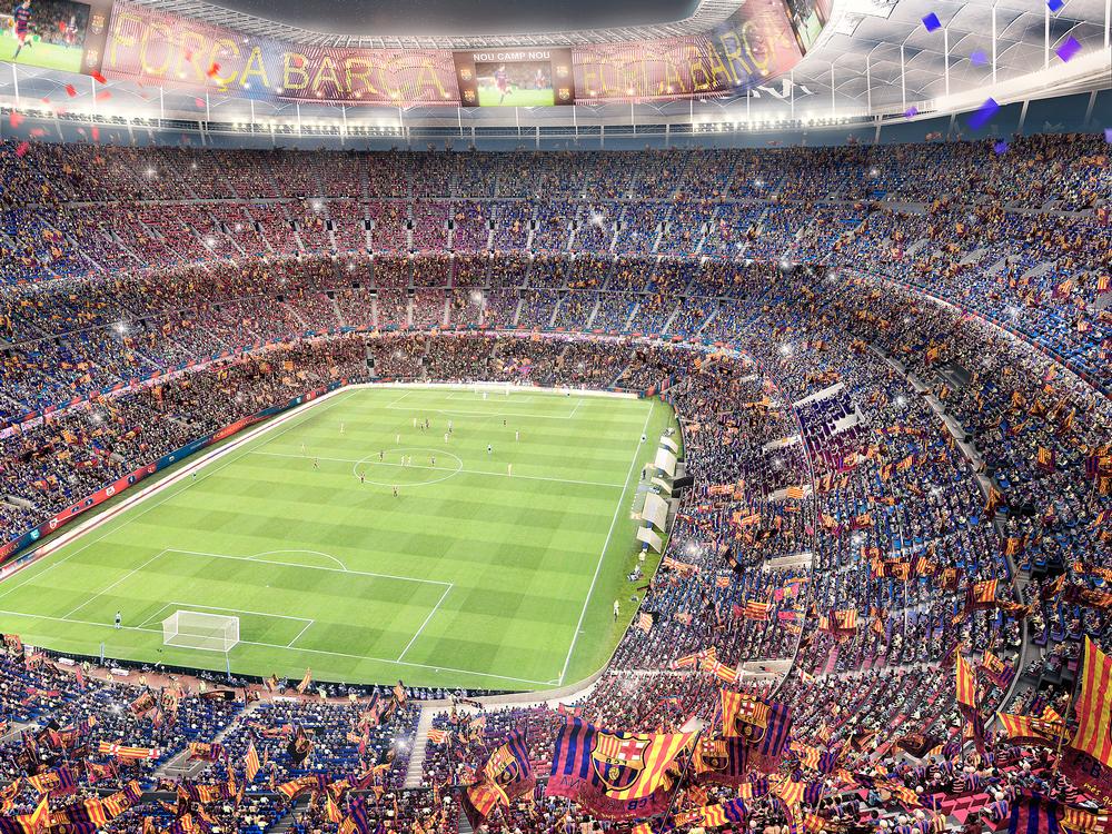 Espai Barça will feature a range of retail, food and beverage and social areas; Camp Nou's capacity will be increased to around 105,000 people / Photos and images provided by FC Barcelona