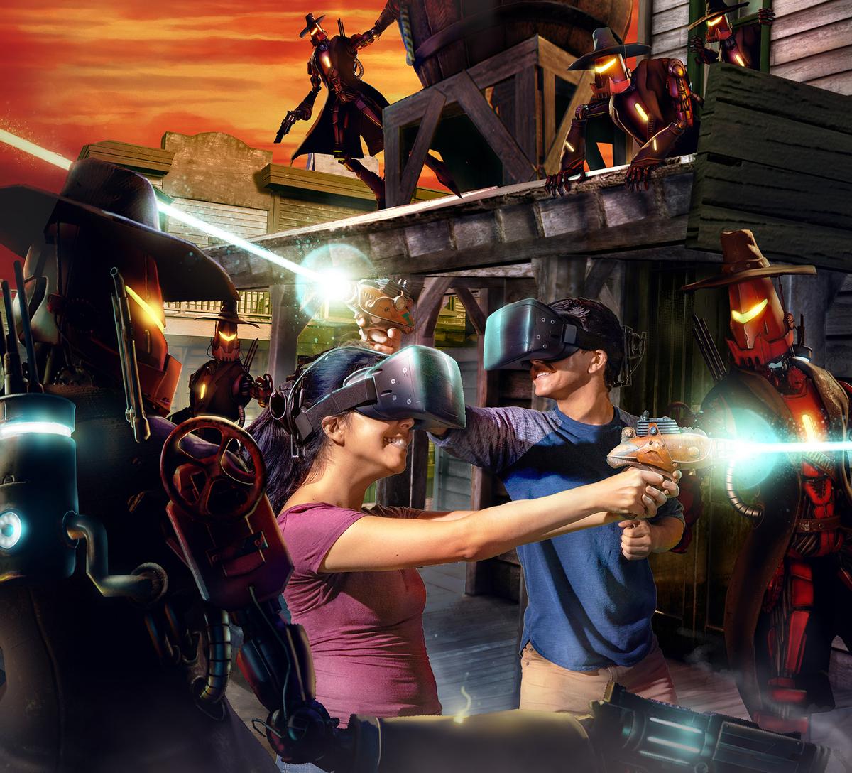 Washington-based VRstudios have created the experience, which invites guests to embark on a time travel adventure / Knott's Berry Farm Washington-based VRstudios have created the experience, which invites guests to embark on a time travel adventure / Knott's Berry Farm