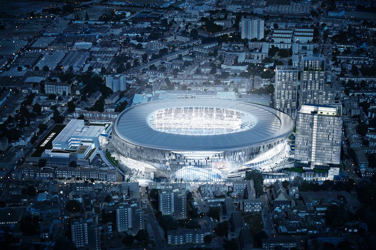 When the plans were originally revealed, the 61,000-capacity stadium was expected to cost around £400m 