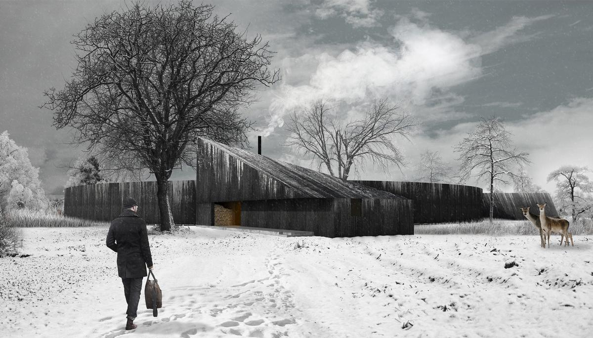 The Blue Clay Country Spa contest invited architects of all experience levels to present ideas for a spa and guesthouse in a remote natural forest / Bee Breeders The Blue Clay Country Spa contest invited architects of all experience levels to present ideas for a spa and guesthouse in a remote natural forest / Bee Breeders
