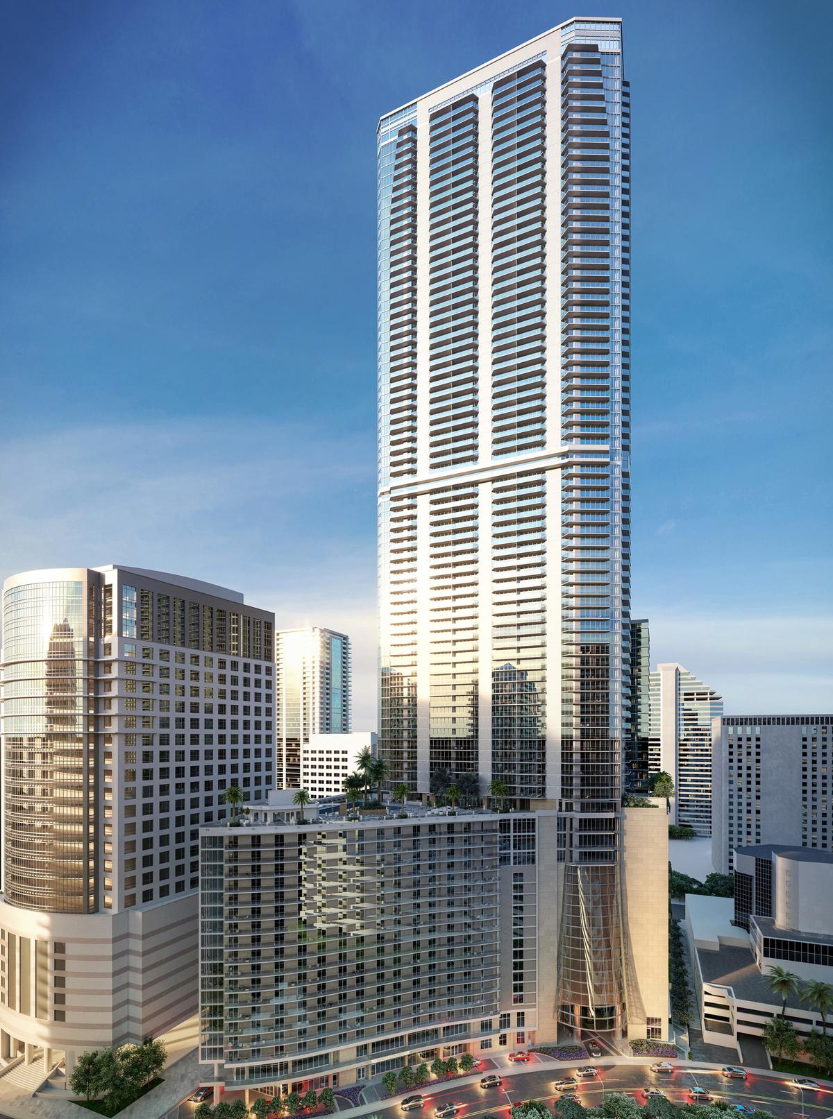 The 83-story, mixed-use Panorama Tower will include a Hyatt hotel and 821 residential units / 