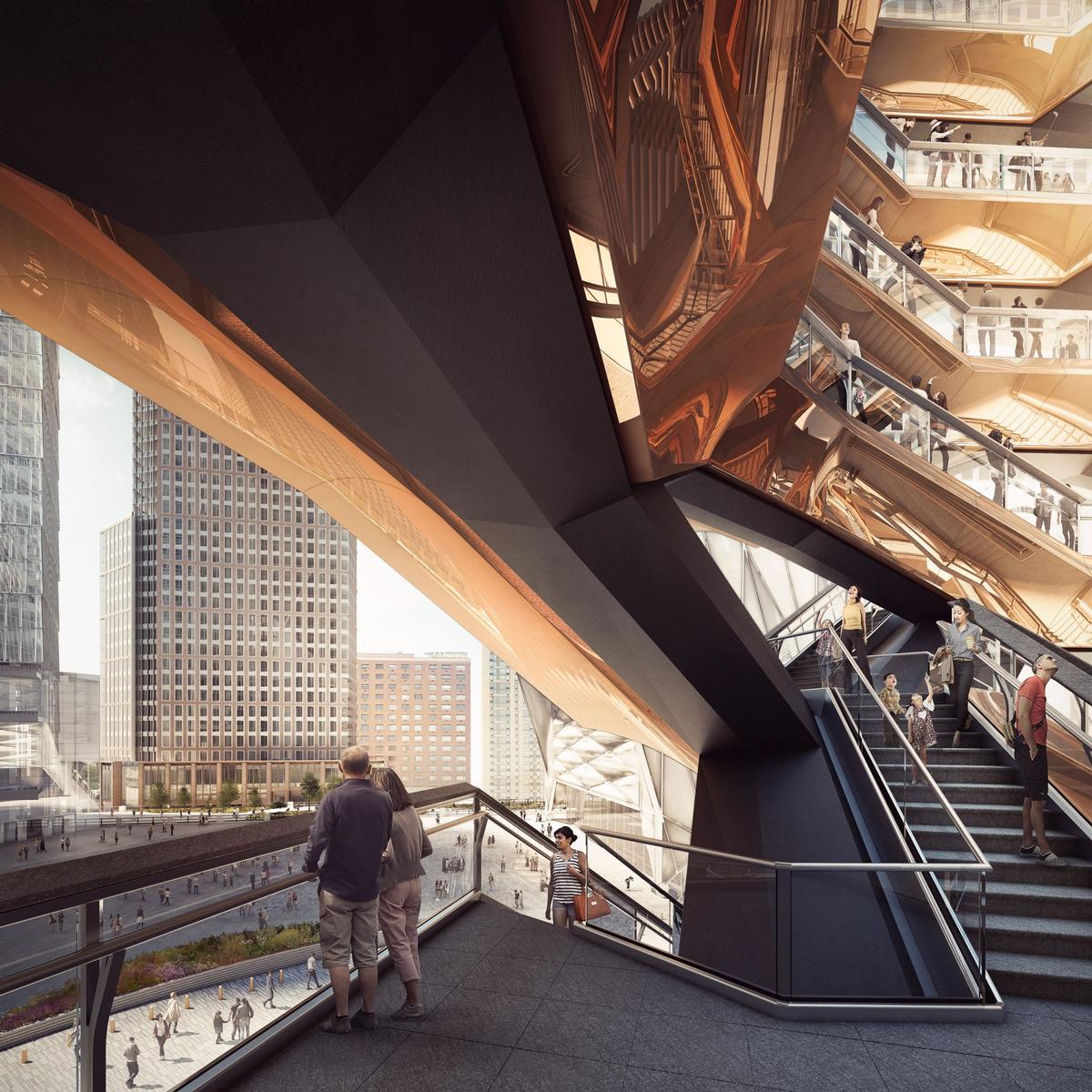 The landmark is planned as a climbable, interactive sculpture / Forbes Massie