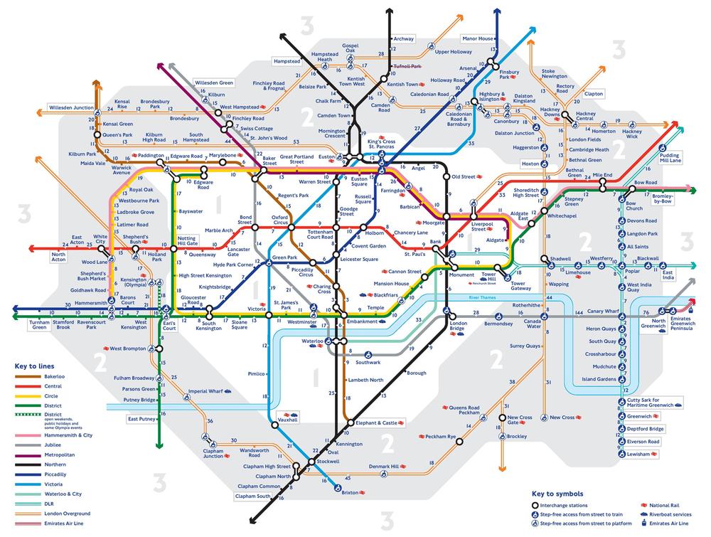 People can download the map from the main TFL website