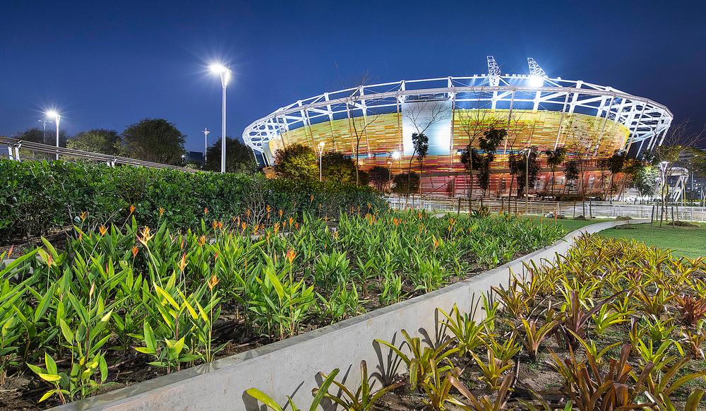 The Barra Olympic Park will house a total of 15 sports venues / Photo©2016 Robb Williamson