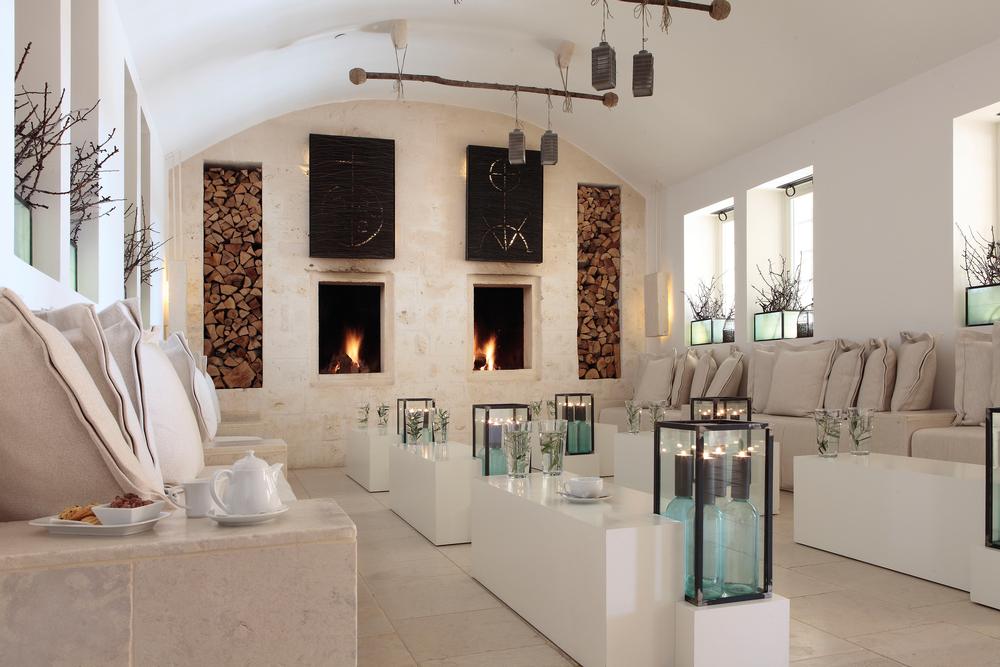 The privately-owned resort in Puglia, south Italy, has been built using local stone to give it a sense of place 