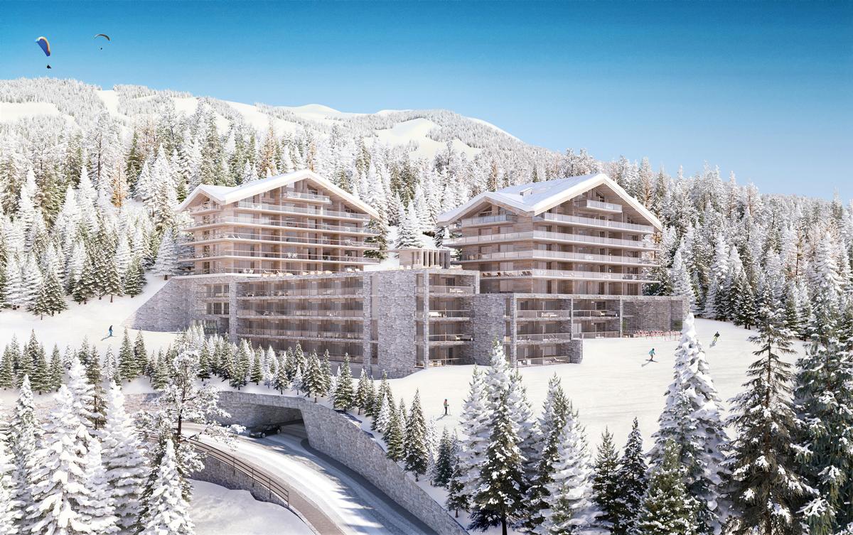 The resort located in the prominent ski areas of Valais, two hours from Geneva / 