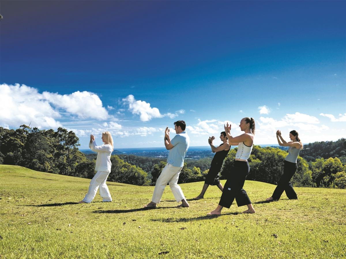 The Wellness at Home package provides videos of popular classes from the retreat, including Qi Gong / 