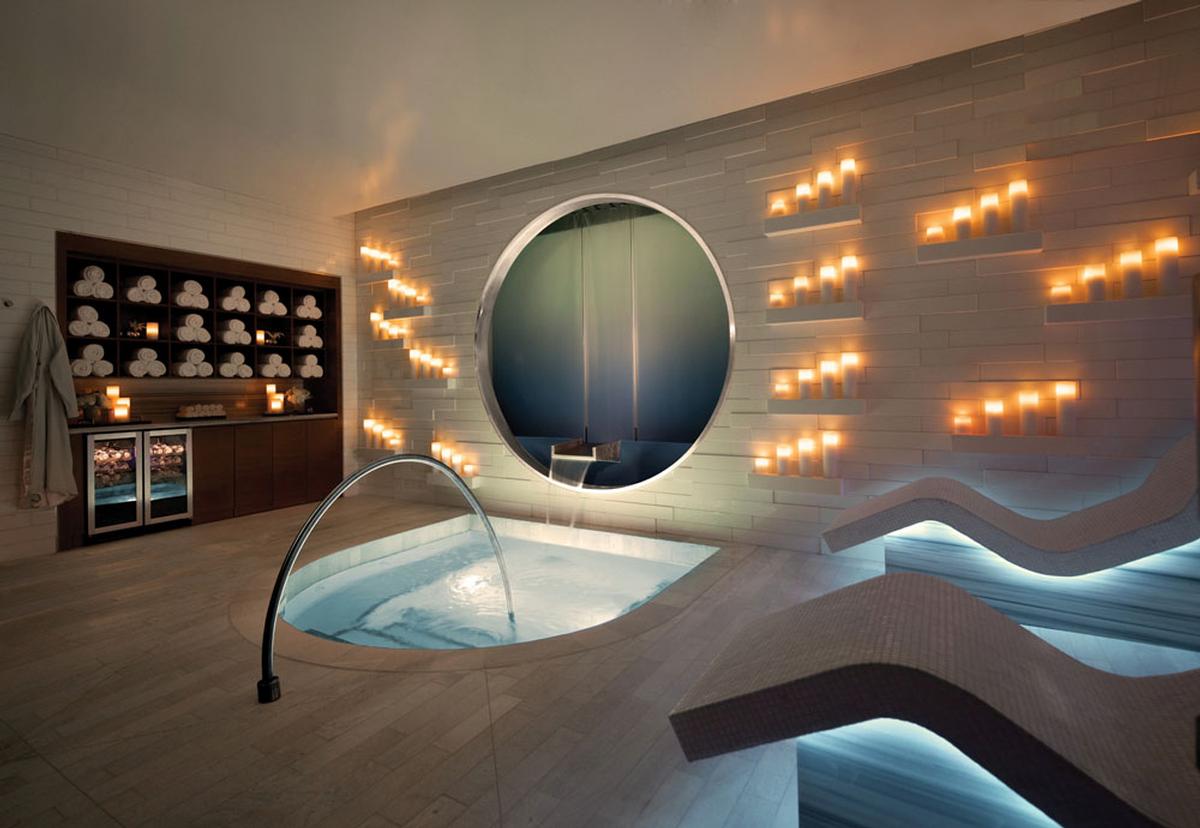 The facility is set out over 18,000 sq ft of space over two levels / Vdara Hotel & Spa