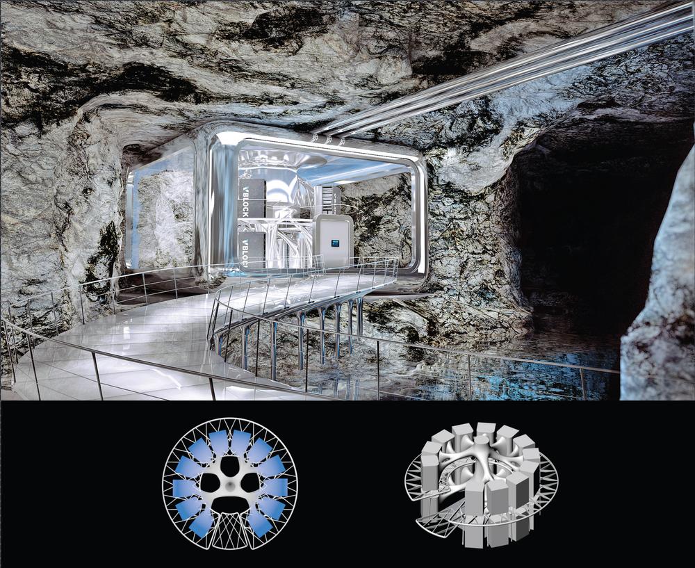 Exploration’s Mountain Data Centre removes the need for air conditioning Exploration’s Mountain Data Centre removes the need for air conditioning