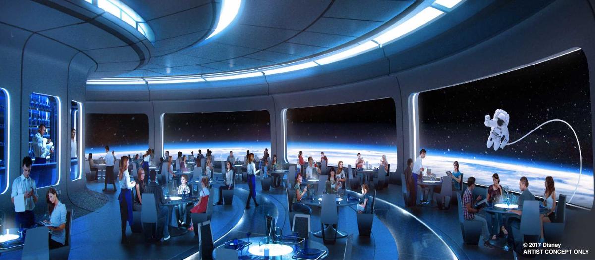 A space-themed restaurant is coming to Epcot