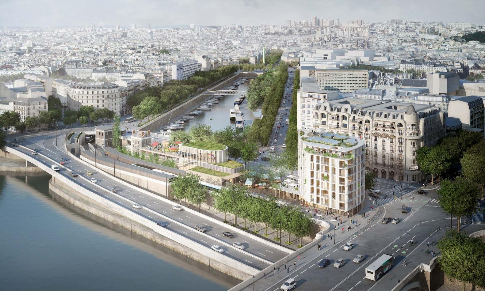 Their flexible urban strategy, called ‘L’ Atelier de l’ Arsenal’, will retain the historic fabric of the 60,000sq ft (5,590sq m) site / SO – IL and Lisne Roussel 