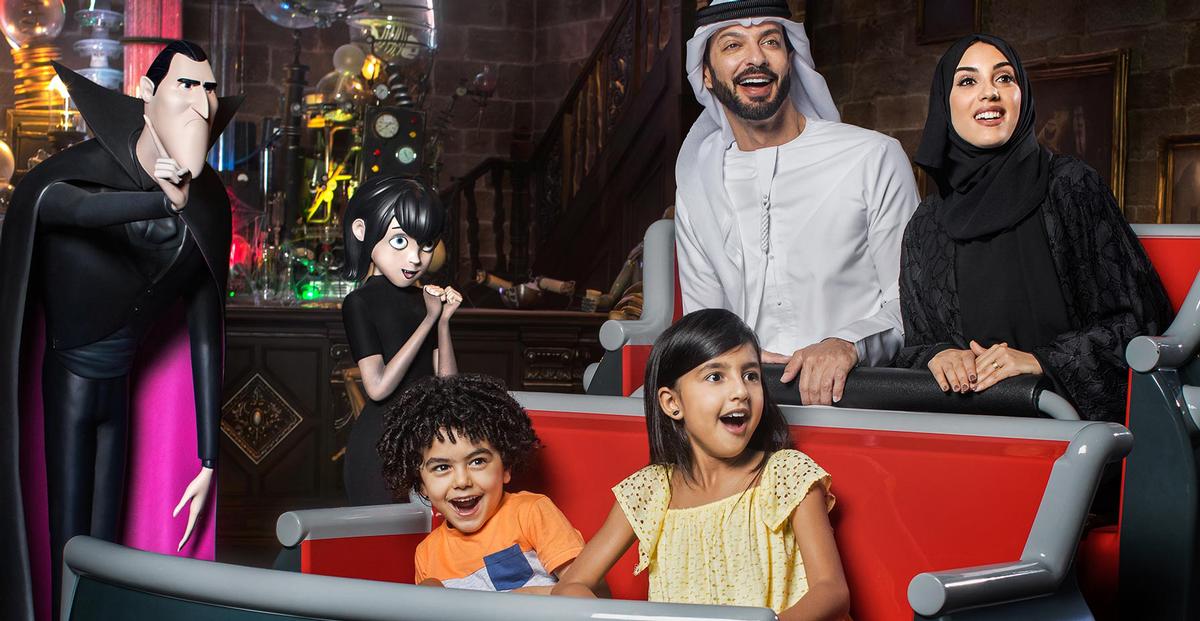 Motiongate Dubai is one of three theme parks included in Dubai Parks and Resorts, owned by DXB Entertainments Motiongate Dubai is one of three theme parks included in Dubai Parks and Resorts, owned by DXB Entertainments