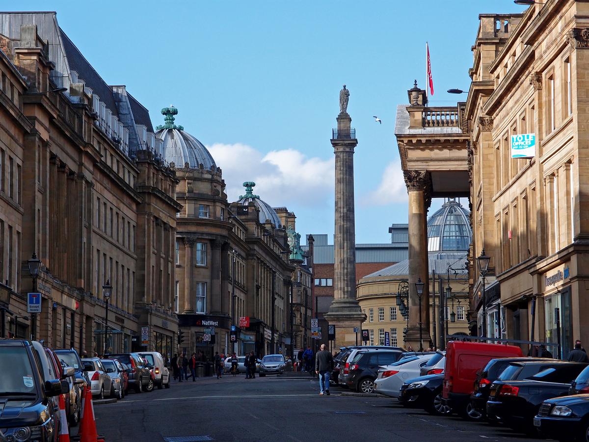 Local firm Space Architects are designing the scheme, which will encompass nine existing neoclassical buildings on Grey Street
/ Wiki Commons Local firm Space Architects are designing the scheme, which will encompass nine existing neoclassical buildings on Grey Street
/ Wiki Commons