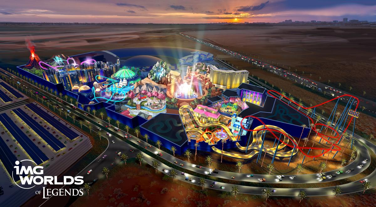 Design work on IMG Worlds of Legends is expected to be completed by early 2018 / IMG Design work on IMG Worlds of Legends is expected to be completed by early 2018 / IMG