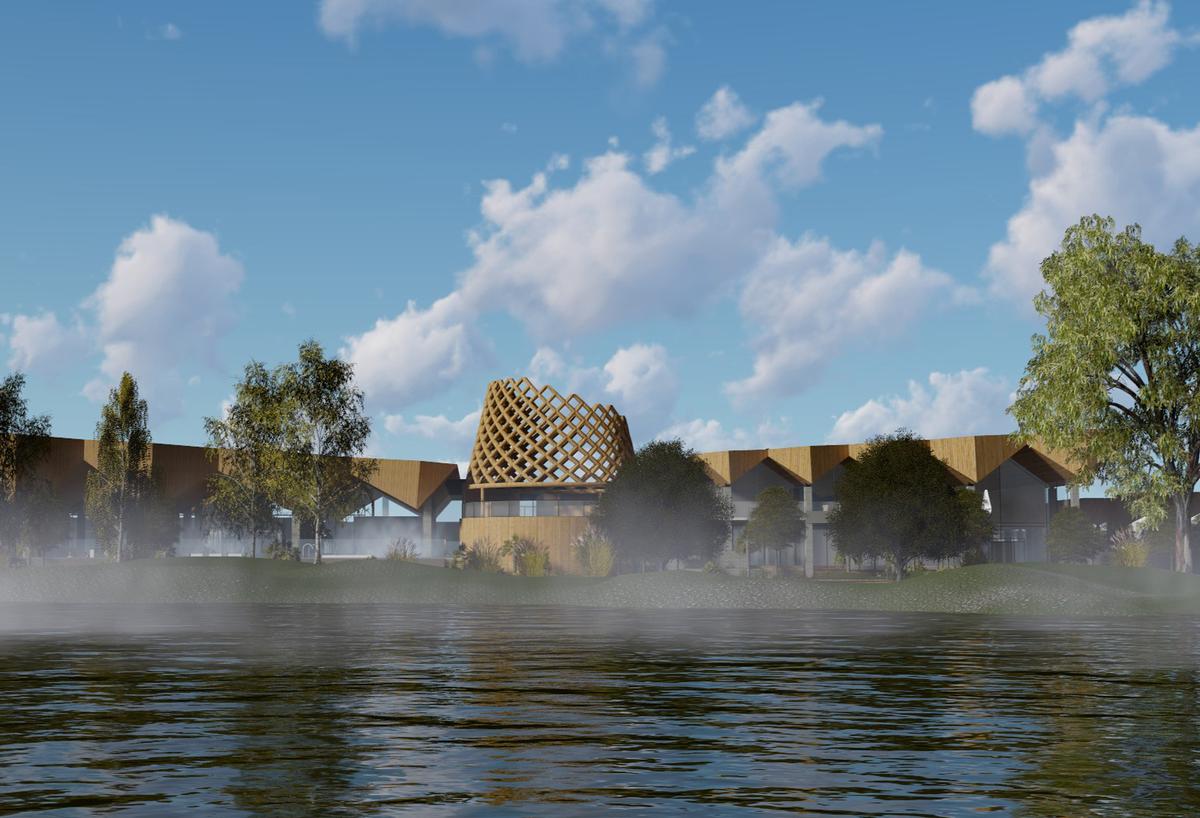 Due to open in late 2019, the Wai Ariki Hot Springs and Spa will be set on Rotorua’s lakefront and is being developed by Pukeroa Oruawhata Group / 