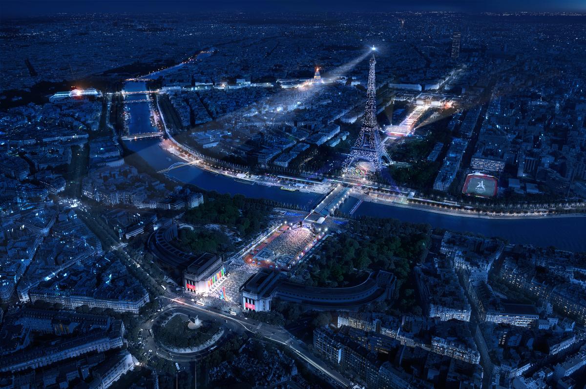 Olympic and Paralympic events will take place against the spectacular backdrop of Paris' historic buildings, streets and landmarks / Luxigon