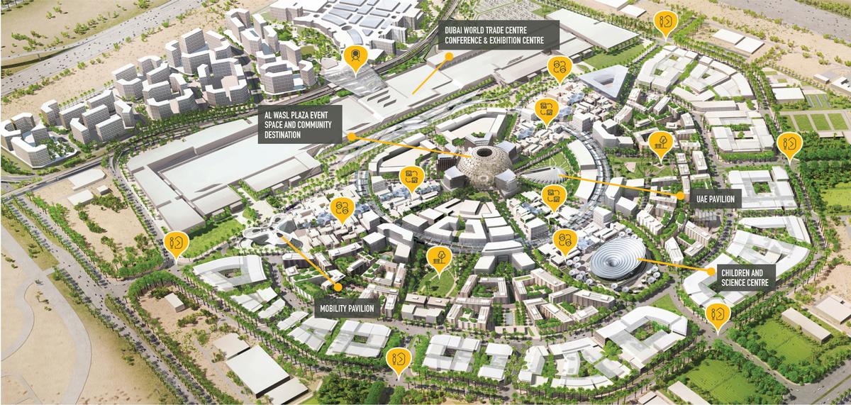 The legacy plan reuses 80 per cent of the existing Expo site / Dubai Expo 