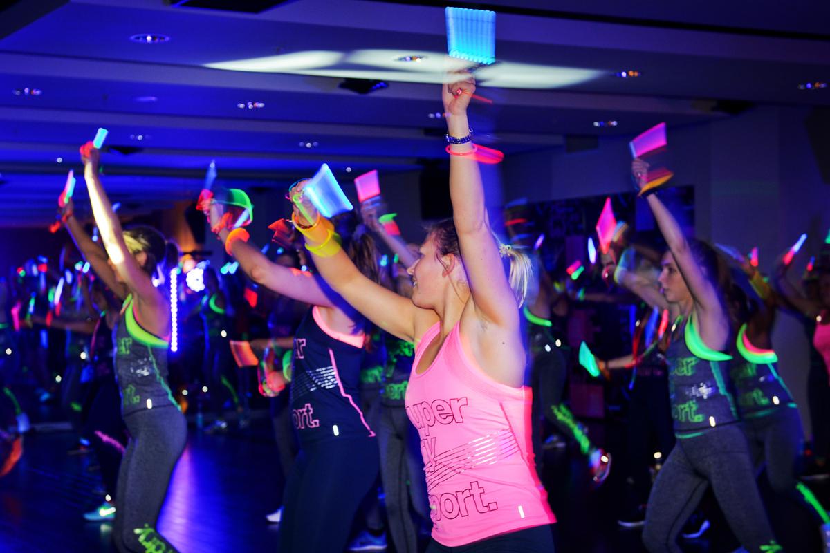 A Clubbercise class A Clubbercise class
