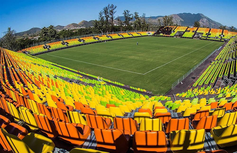 Rugby 7s – one of the new events for the Games – will be played at the temporary Deodoro Stadium