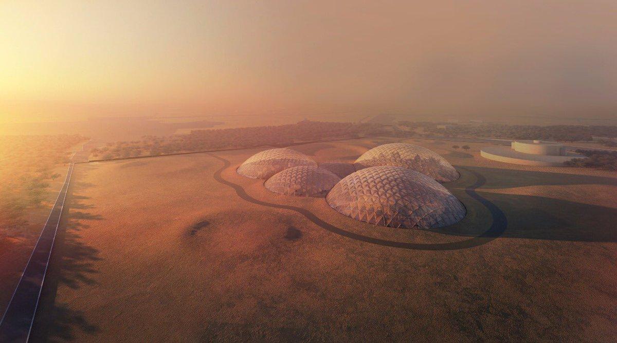 Located in the Dubai desert, Mars Science City will cover 1.9 million sq ft / Government of Dubai Located in the Dubai desert, Mars Science City will cover 1.9 million sq ft / Government of Dubai