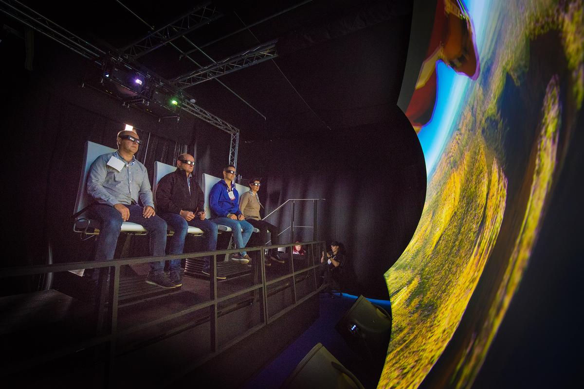 Visitors got to try out cutting-edge innovations including flying theatres, dark ride systems, and virtual reality offerings Visitors got to try out cutting-edge innovations including flying theatres, dark ride systems, and virtual reality offerings