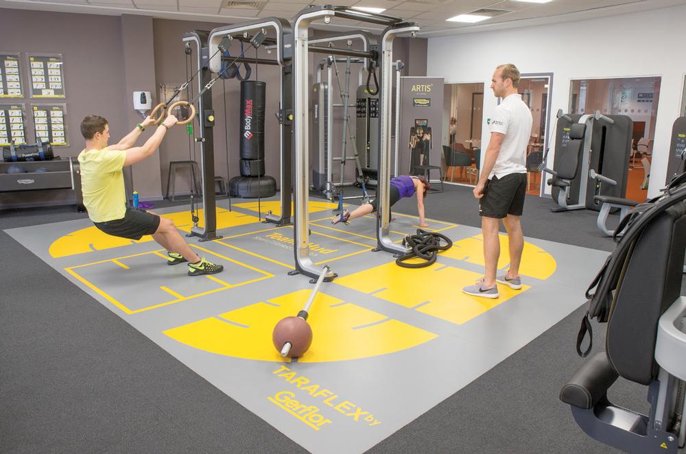 Sports areas are now resilient and functional