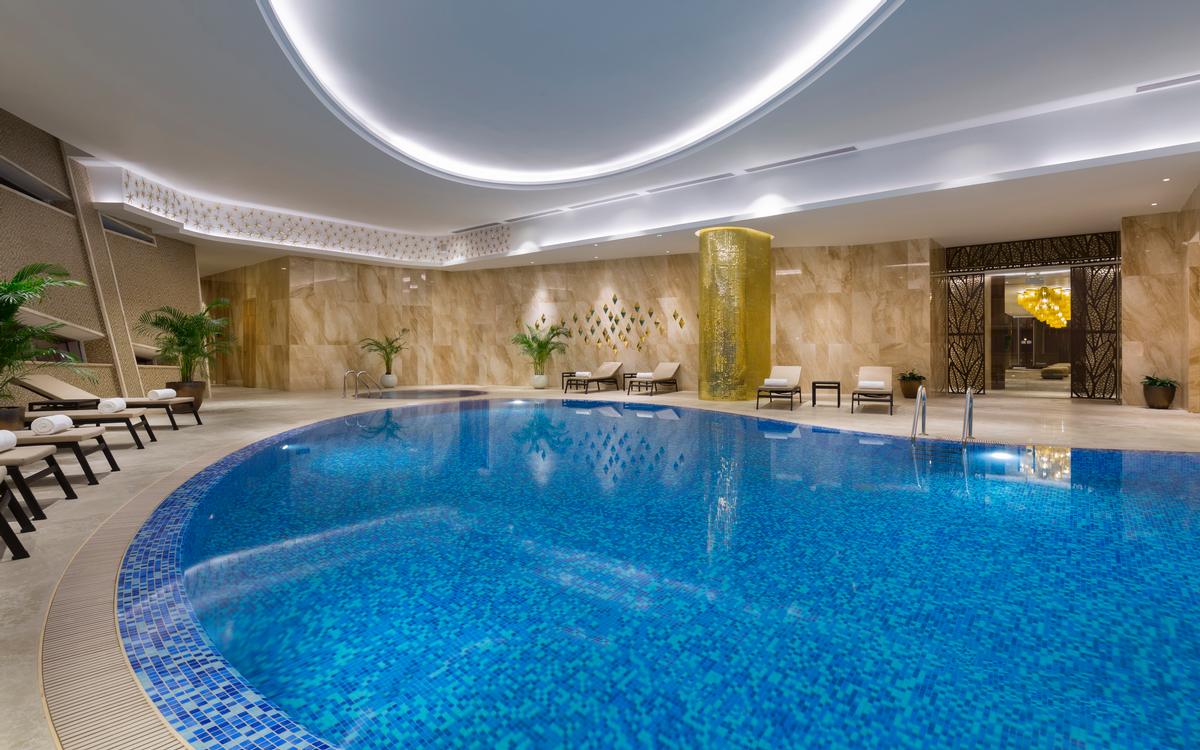 The 1,900sq m eforea spa houses nine treatment rooms and a relaxation area with an indoor pool / 