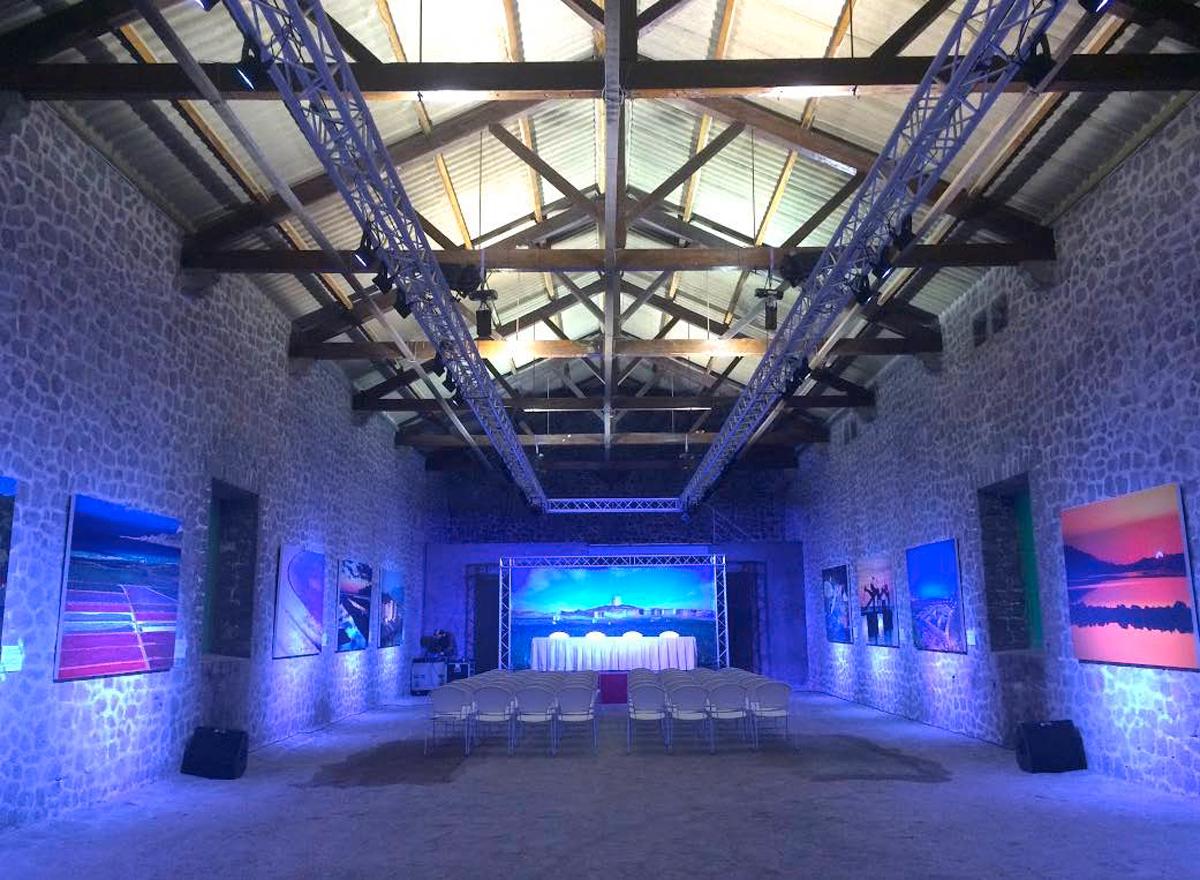 The former salt warehouse is now an arts venue