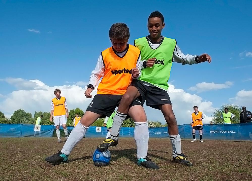 Football projects are often the most successful when it comes to engaging disadvantaged youth