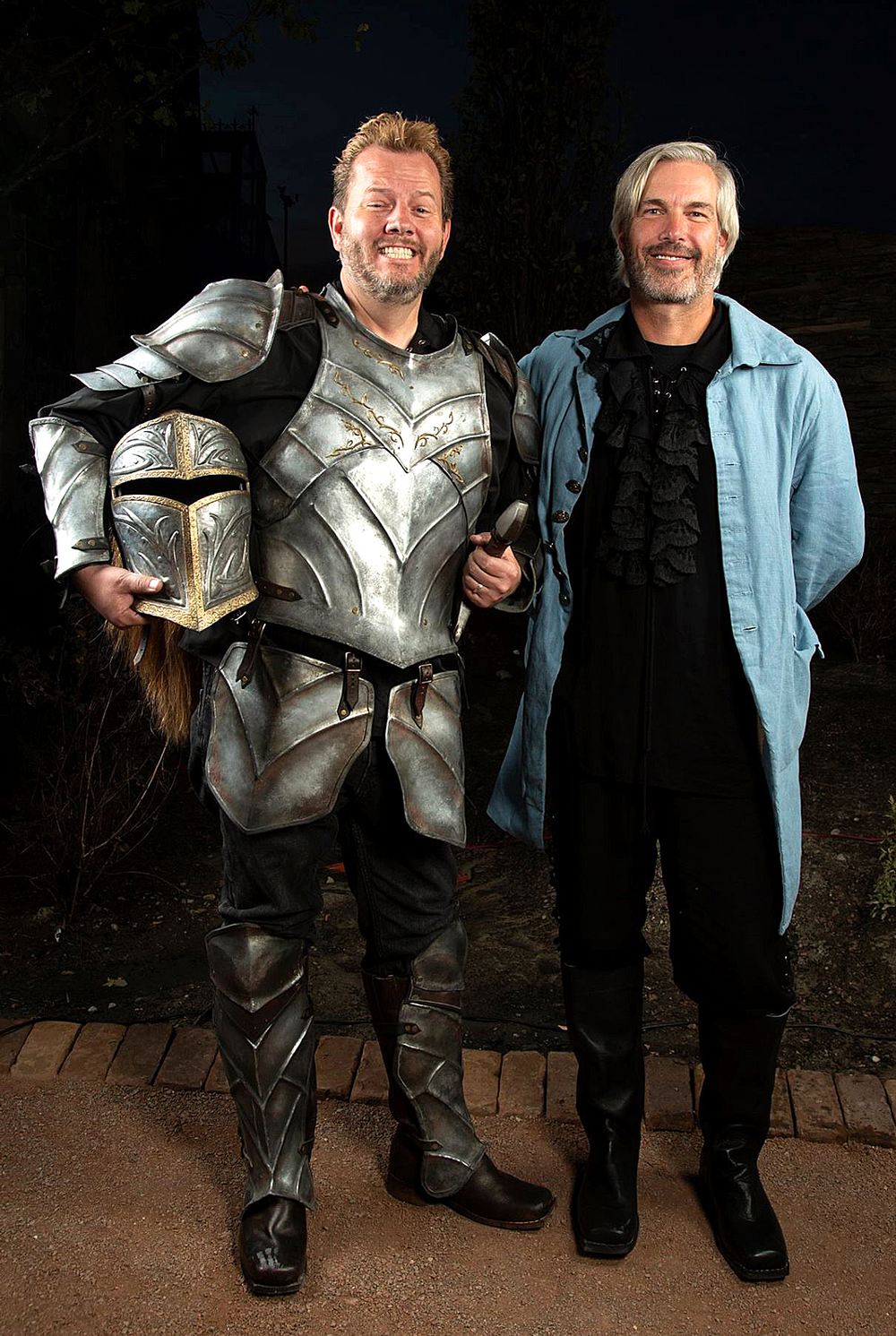 Josh Shipley (left) and Ken Bretschneider (right) worked together to bring the fantasy world of Evermore to life