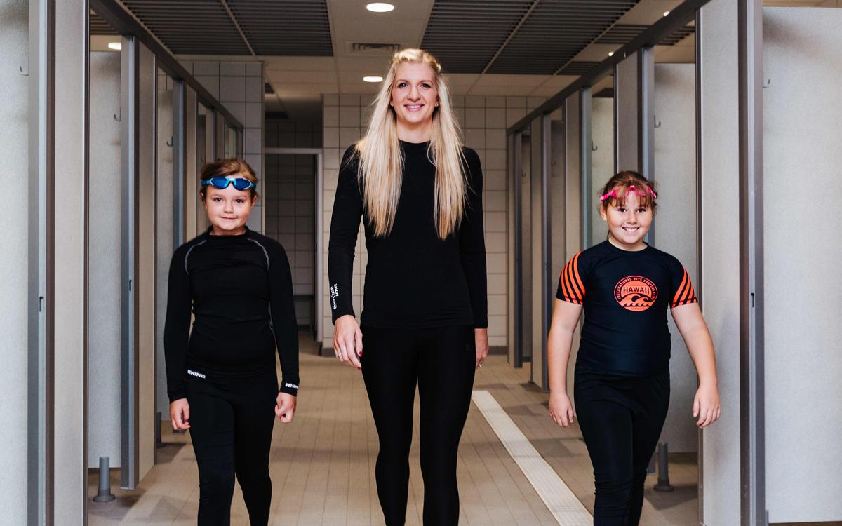 The Becky Adlington Swim Stars programme aims to ensure every child leaving primary school can swim at least 25m / Everyone Active