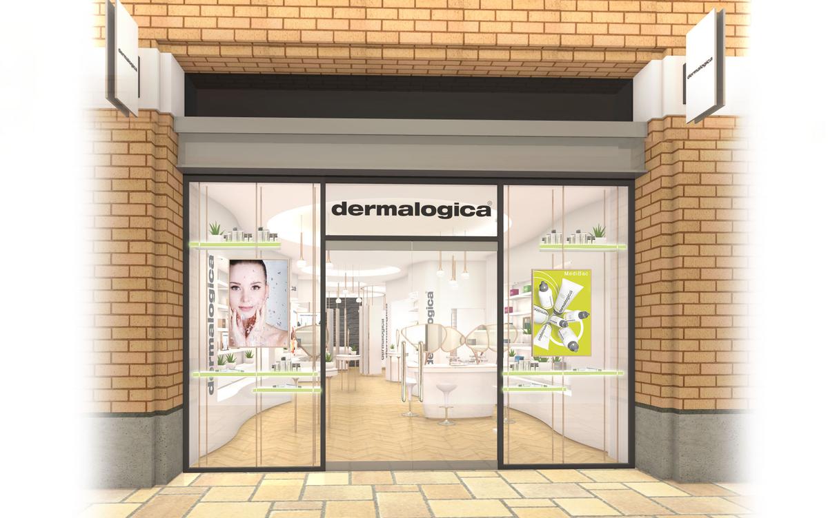 Designed by Lime Blue Ltd, the 1,500sq ft retail space will be Dermalogica's largest in the UK / Dermalogica
