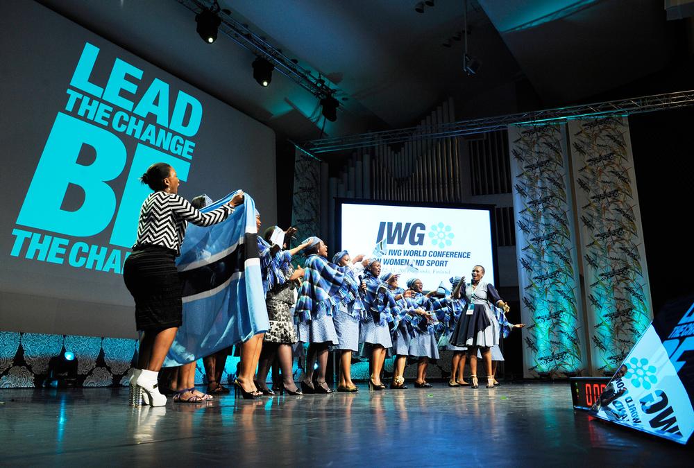 Delegates from the 2018 conference host country Botswana took over the stage on the final day
