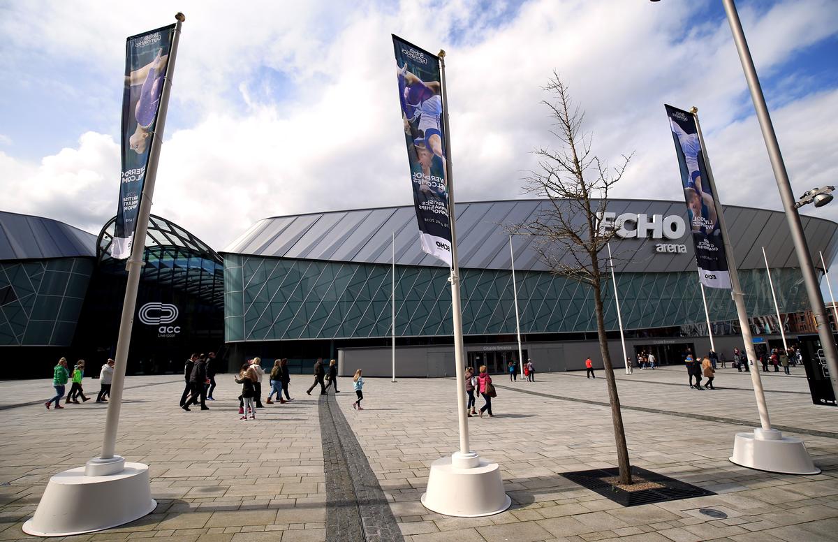 The Echo Arena would host the competition, having staged the British Championships since 2012 / Nigel French/PA Archive/PA Images