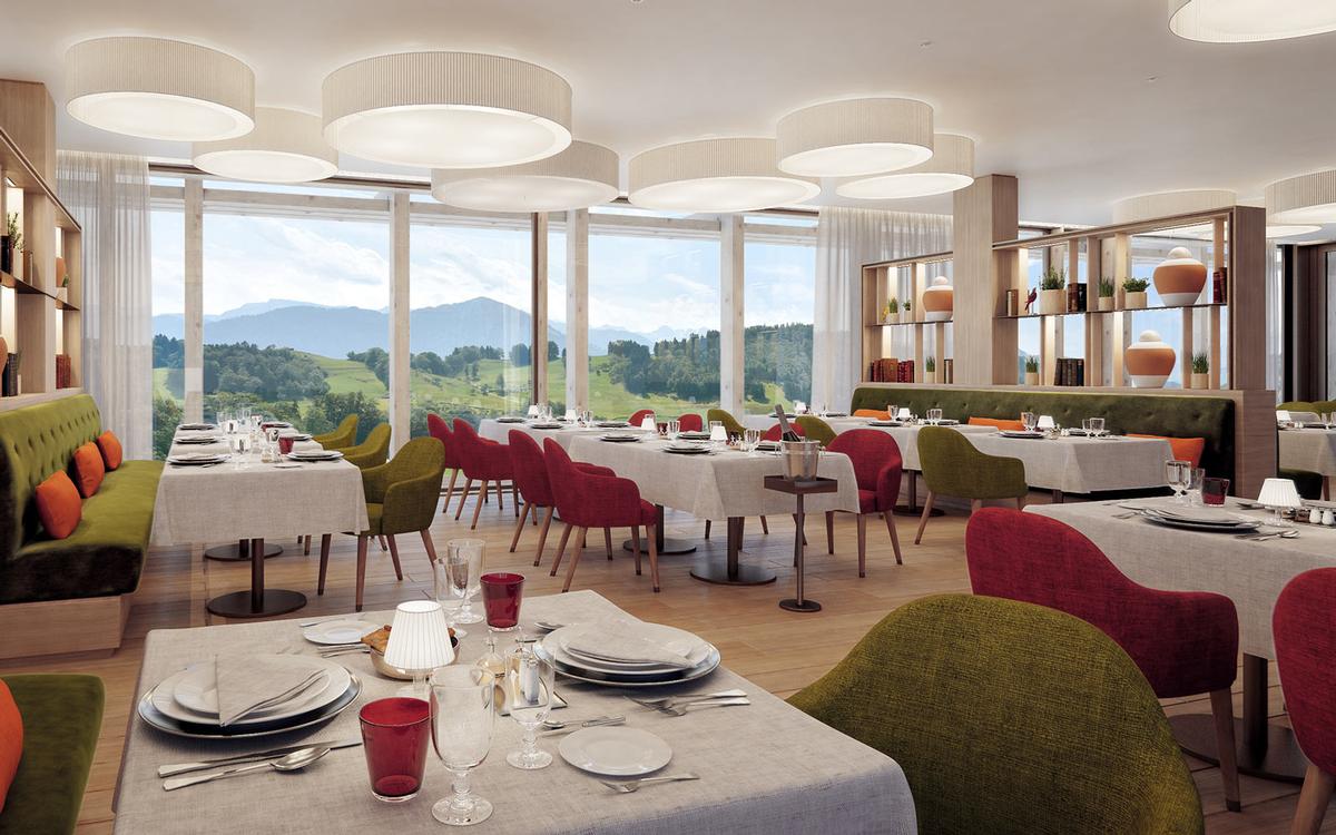 Wellness is continued in the Waldhotel’s dining options, with the Verbena Restaurant & Bar producing health-conscious dishes