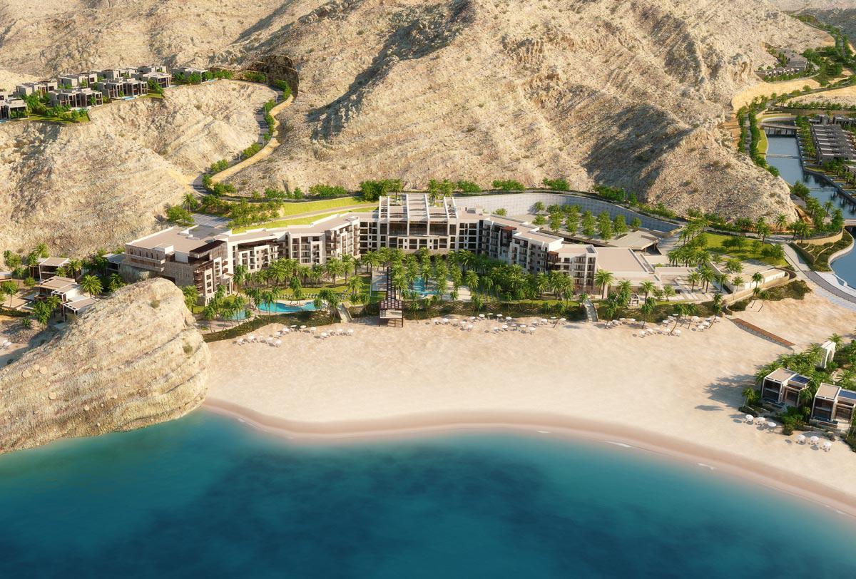 Jumeirah Muscat Bay, which will include a 1,200sq m Talise Spa, is among the five new resorts to open in 2018 / Jumeirah Hotel Group