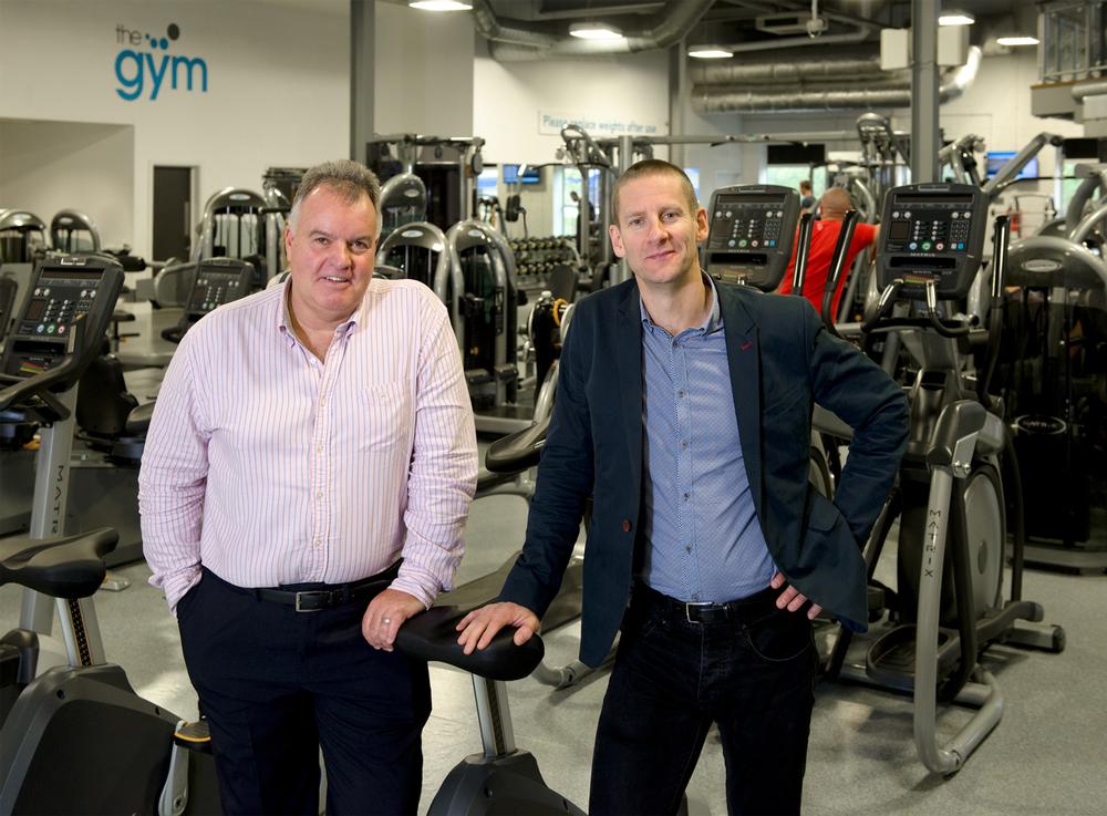 Founder of The Gym Group John Treharne (left) and COO Jim Graham (right) are focused on continuing their brand’s growth