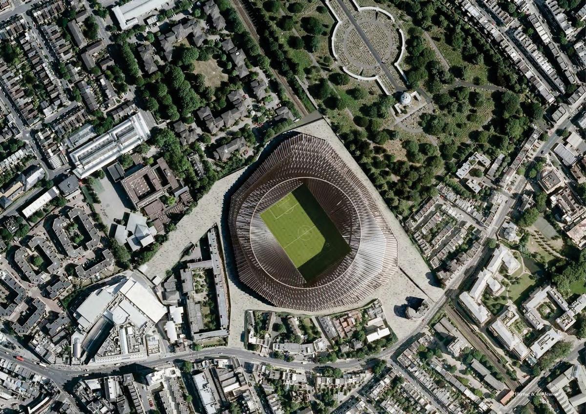 The planning was made more complex by the stadium's location in a busy residential neighbourhood in south-west London