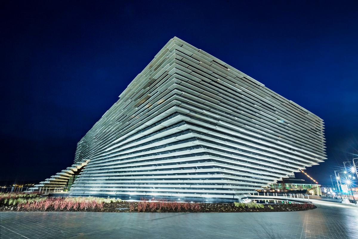 Kengo Kuma created the complex design, which required advanced engineering to complete / V&A Dundee
