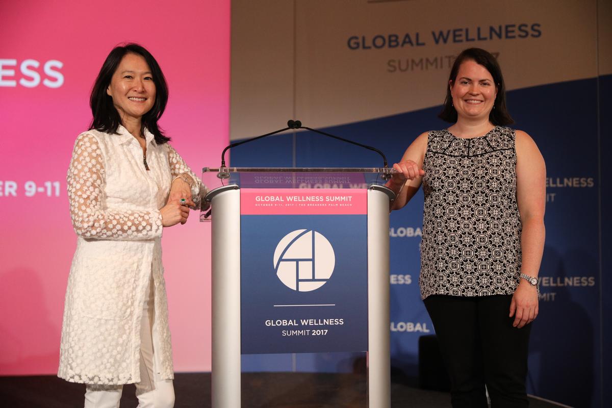 Ophelia Yeung (left) and Katherine Johnston were the senior researchers on the project / Global Wellness Institute