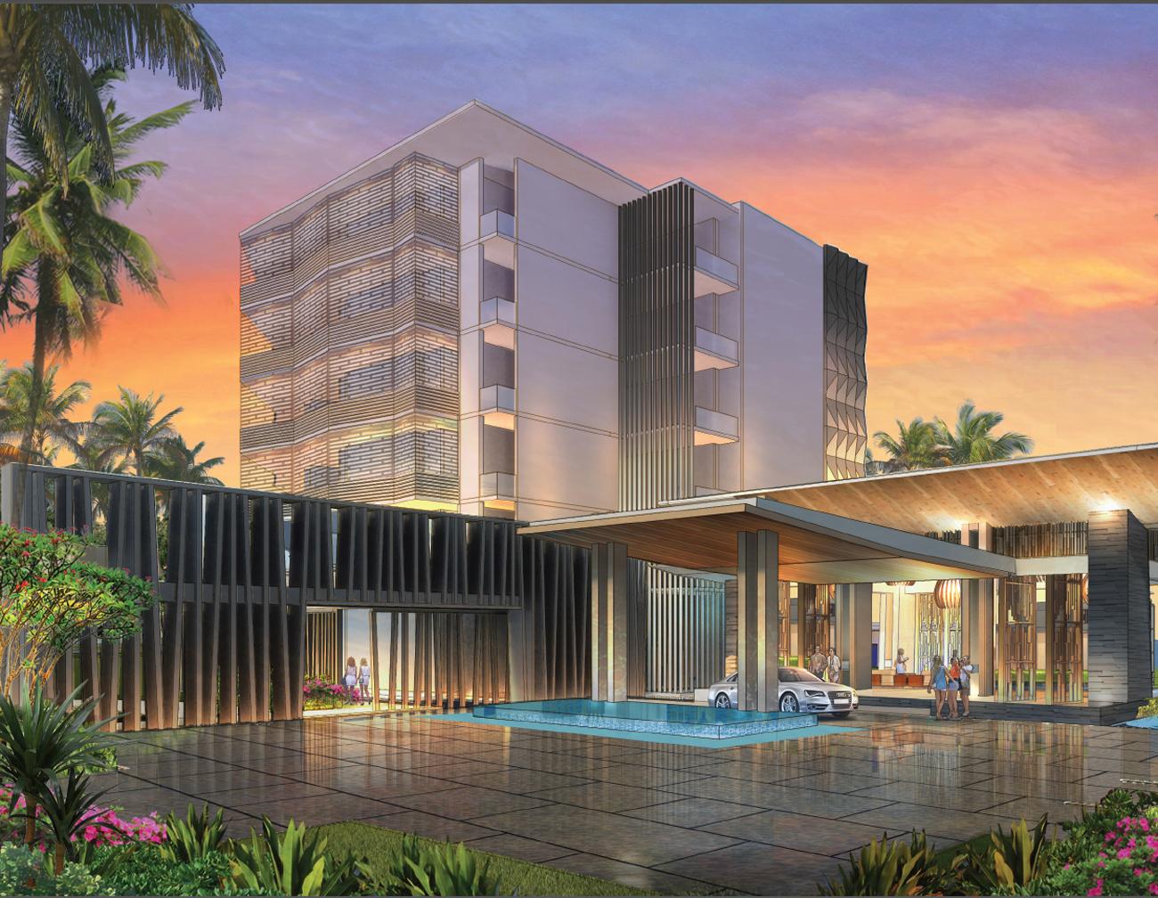 Waldorf Astoria Cancun is being developed by leisure specialist Parks Hospitality and designed by SB Architects, EDSA and HBA / Hilton Hotels