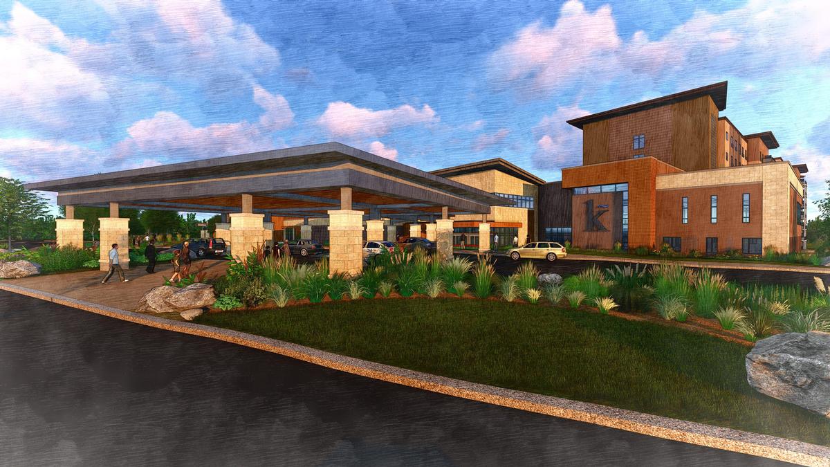 The Kartrite Hotel & Indoor Waterpark is being built on the Resorts World Catskills campus in Thompson, New York The Kartrite Hotel & Indoor Waterpark is being built on the Resorts World Catskills campus in Thompson, New York