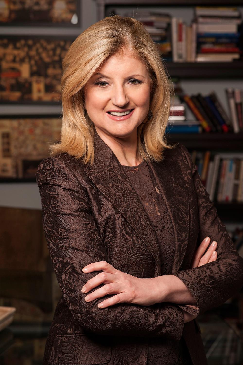 The Huffington Post launched in 2005; Huffington remains president and editor-in-chief