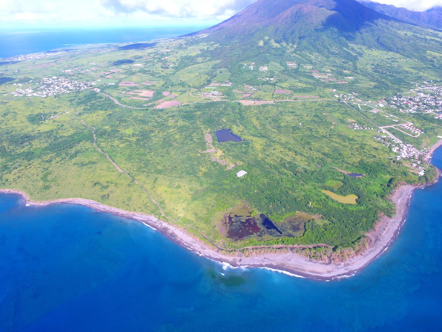 Six Senses St Kitts will open in 2021 on this site on the western side of the island / Six Senses