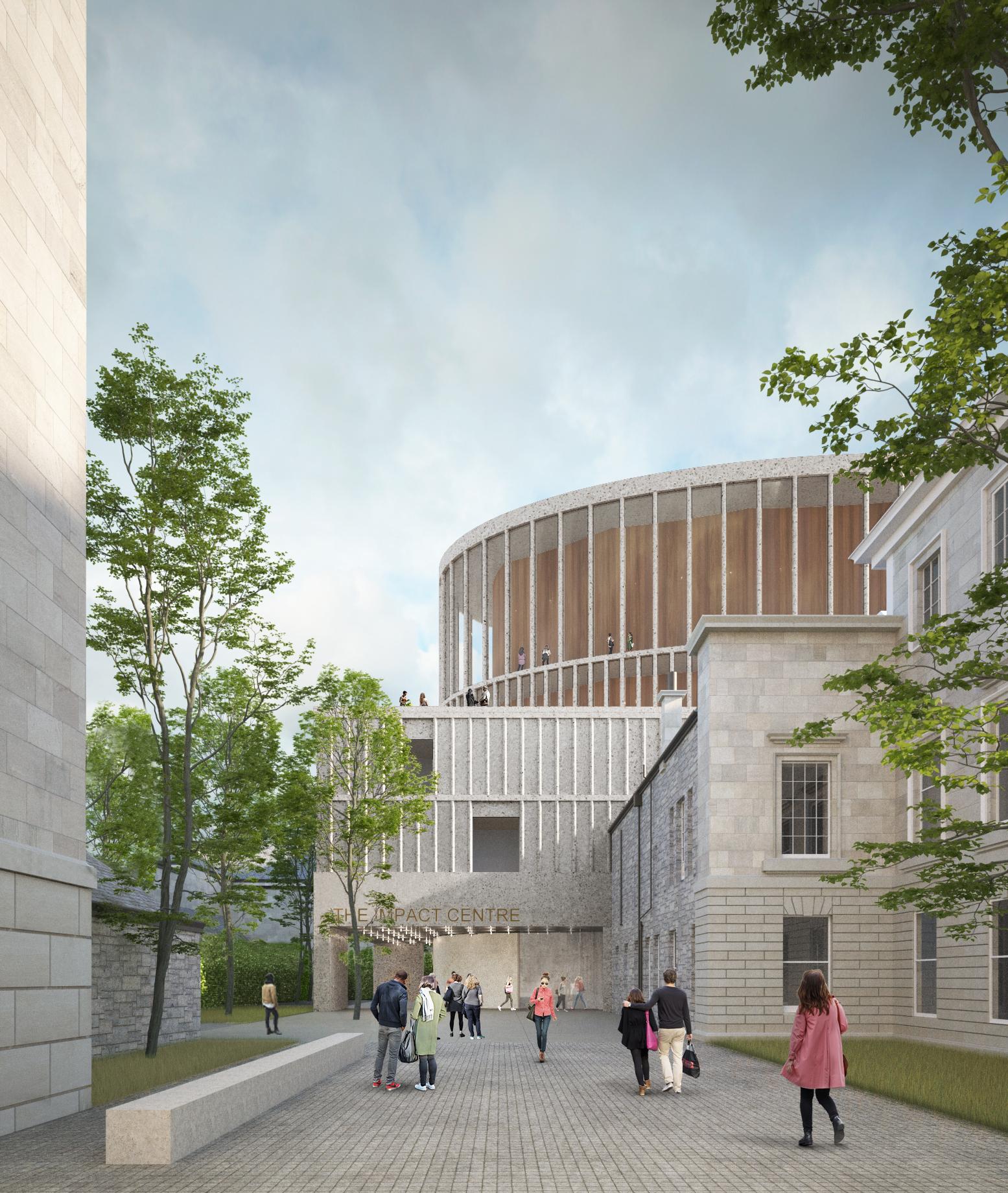 The venue, situated behind the historic Dundas House at 36 St Andrew Square, will be the permanent home of the Scottish Chamber Orchestra (SCO) / The IMPACT Centre