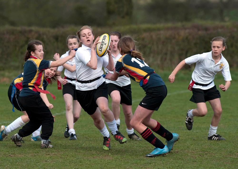 There has been a healthy increase in the number of youngsters regularly playing rugby in England over the past 10 years