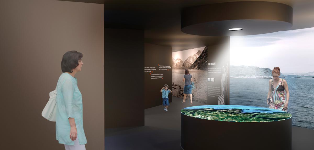 The exhibition explores the history of Norway's fish-farming industry dating back to 1970 / 