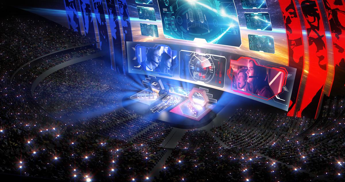 Major esports fixtures could be hosted at the Sphere, with architects Populous specialists in designing for the emerging sports entertainment sector / MSG 